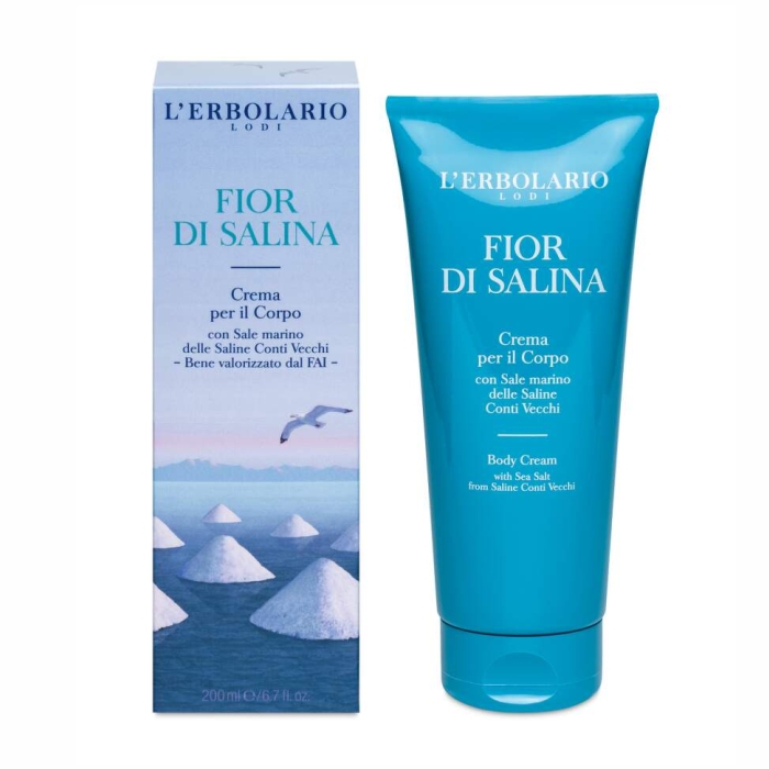 LERBOLARIO fior di salina krema za telo 200ml
