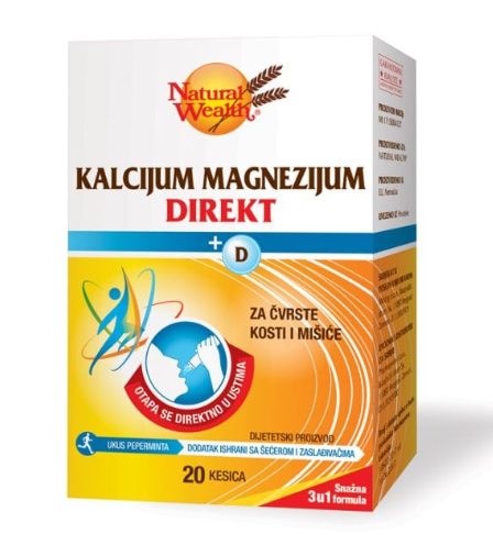 NW KALCIJUM MAGNEZIJUM DIREKT kesice a'20