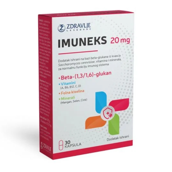 Imuneks kapsula, 20mg, 30 kaps.