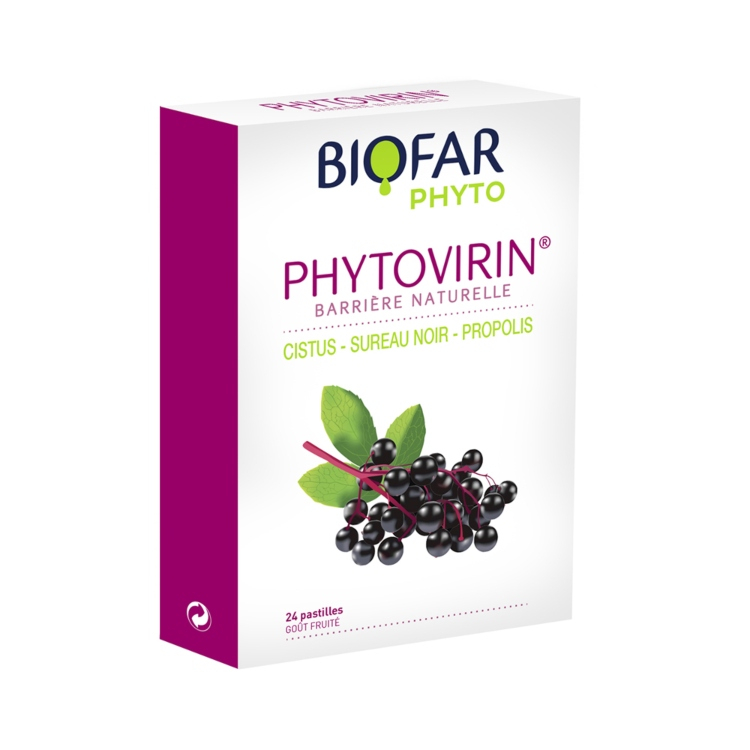 Biofar Phytovirin 24 pastile Biofar Phytovirin 24 pastile