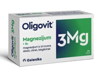 Oligovit 3 mg, 30 kapsula