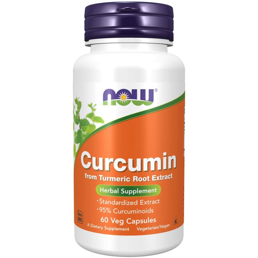 NOW Curcumin Ext 95% 700mg, 60 Vcaps