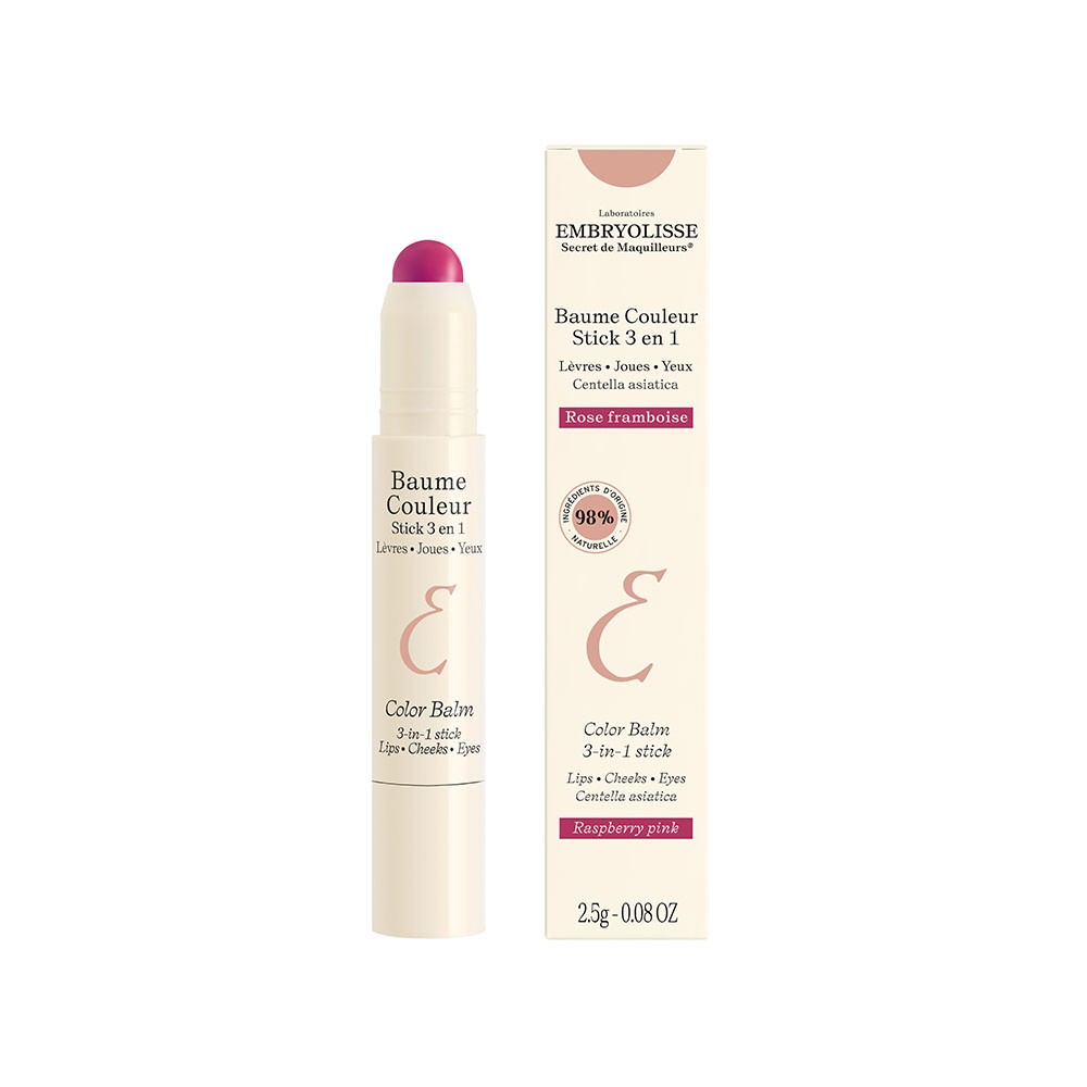 Embryolisse Balzam u stiku 3u1 - Malina pink, 2,5g