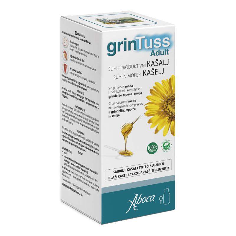GRINTUSS ADULT Sirup protiv kaslja - 180gr