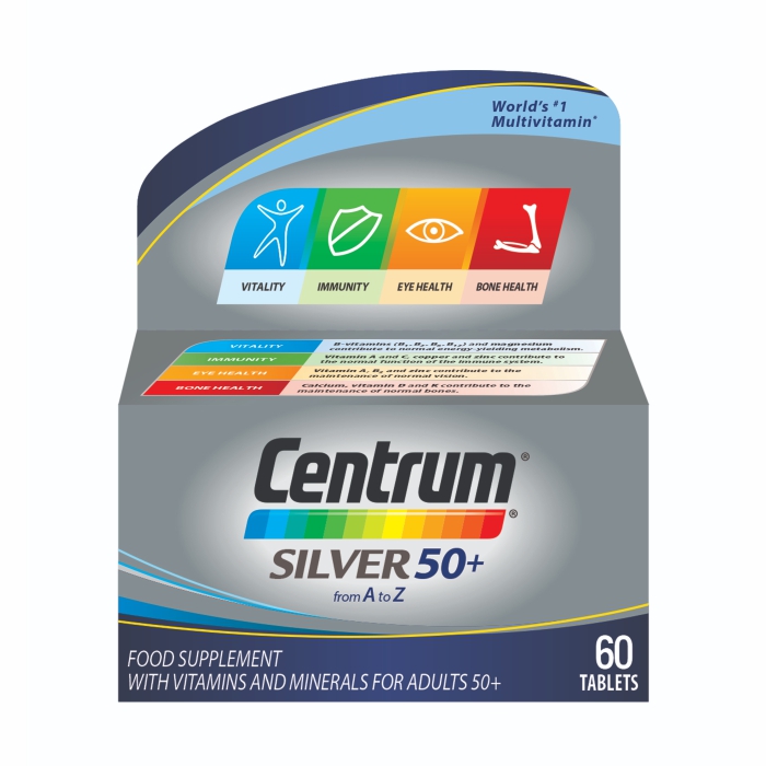 CENTRUM SILVER 50+ tabl. a'60