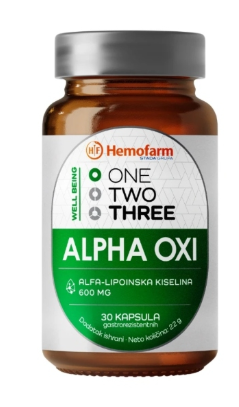 One Two Three Alpha Oxi, 30 kapsula