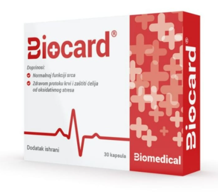 Biocard, 30 kapsula