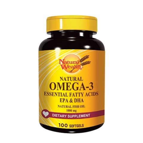 Natural WealthNatural Omega-3 1000mg, 100 kapsula
