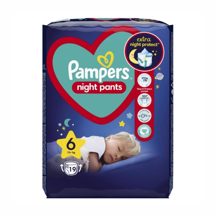Pampers Night Pants VP 6 15+kg 19 komada