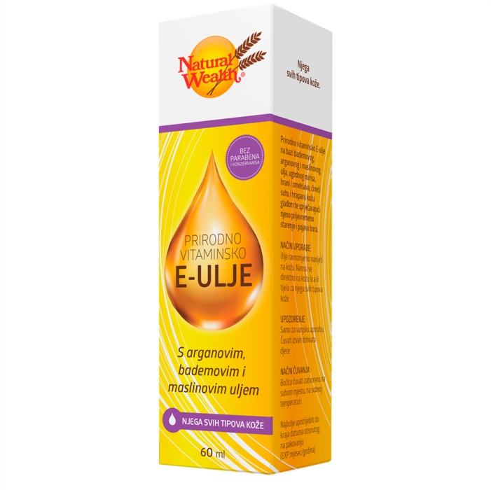 Natural WealthPrirodno vitaminsko E-ulje 60ml
