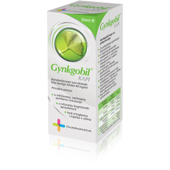 Gynkgobil kapi, 30ml