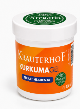 Krauterhof Kurkuma gel, 100 ml