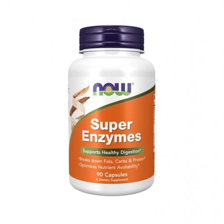 NOW Super Enzymes, 90 Caps.