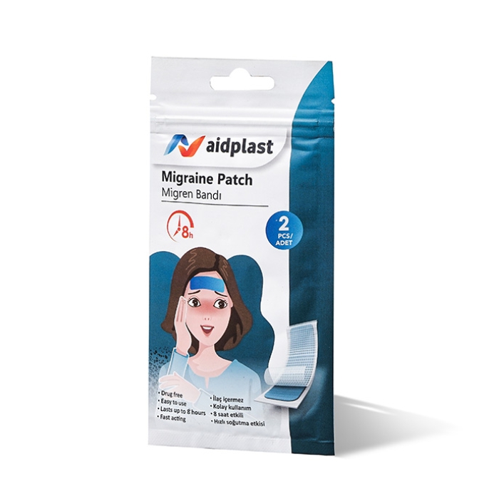 Aidplast flasteri za terapiju migrene, 2 komada