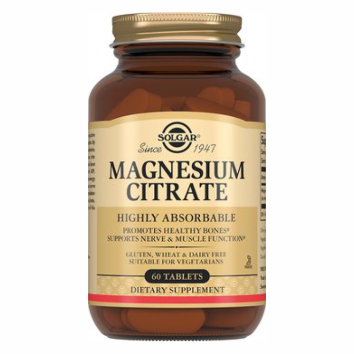 SOLGAR MAGNESIUM CITRATE tabl. a'60