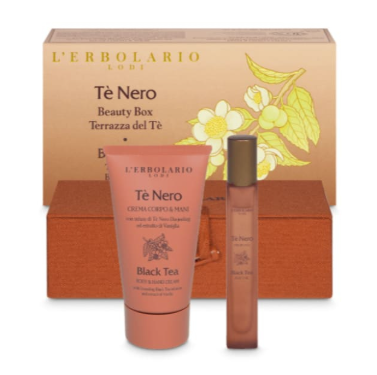 L ERBOLARIO Black Tea parfem 10ml + krema 75ml
