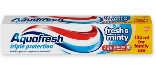 Aquafresh Fresh & Minty pasta za zube, 125 ml