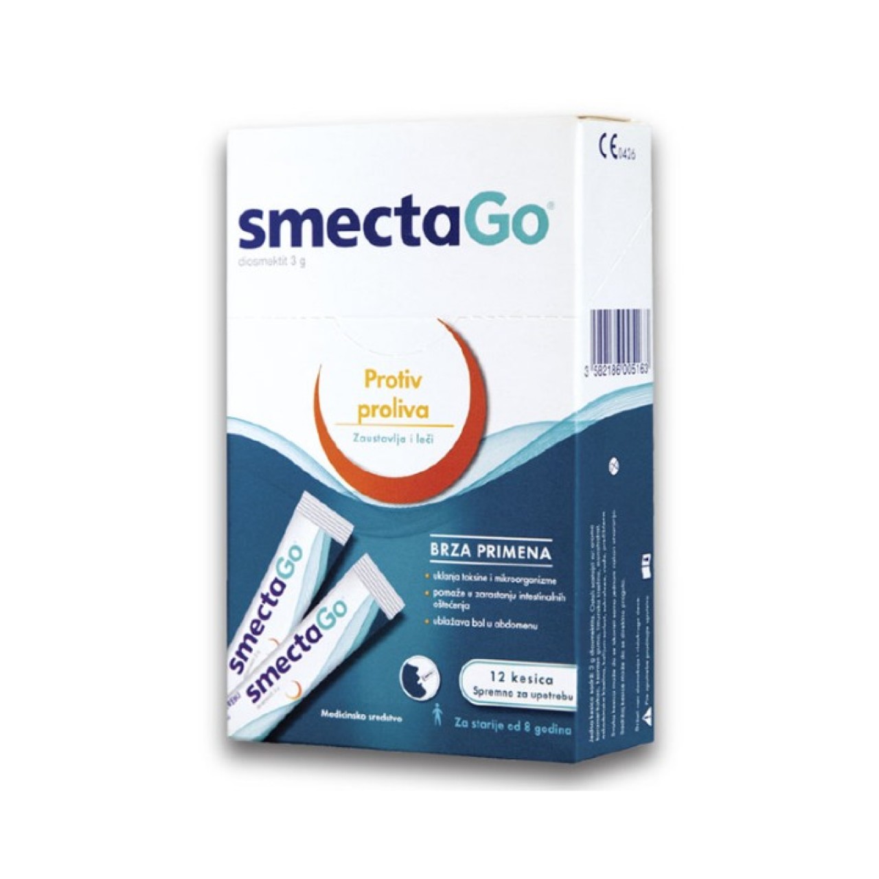 SmectaGo 3g, 12 kesica