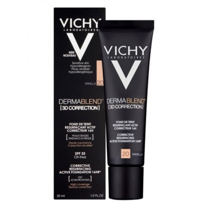 Vichy Dermablend 3D Puder Br. 20