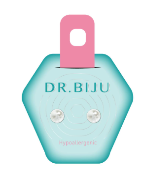 Dr. Biju minđuše 6.0mm bele biser DPE60C650