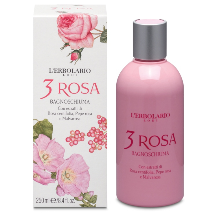L ERBOLARIO 3 rosa kupka 250ml
