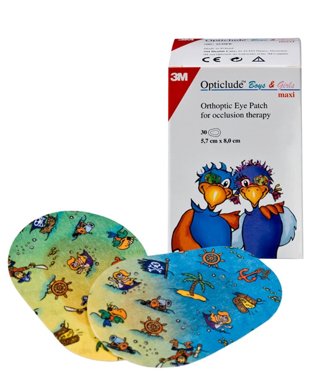 Opticlude standard 5,7x8,2