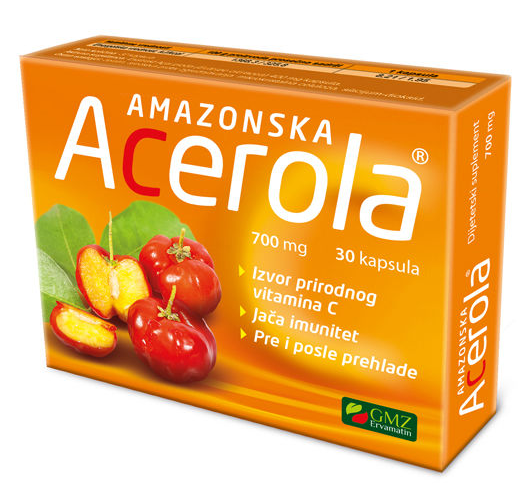 Amazonska Acerola 15 kapsula, 500 mg