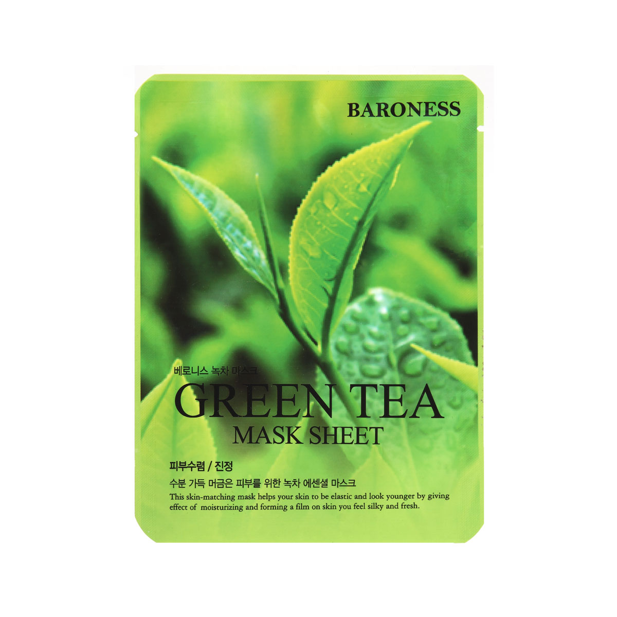 BARONESS Mask Sheet Green Tea 21g