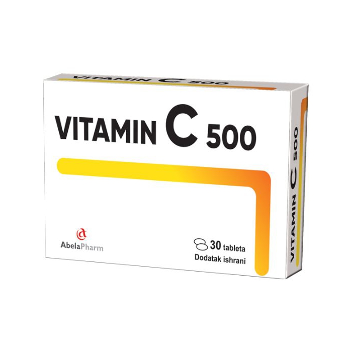 VITAMIN C 500MG TBL A30