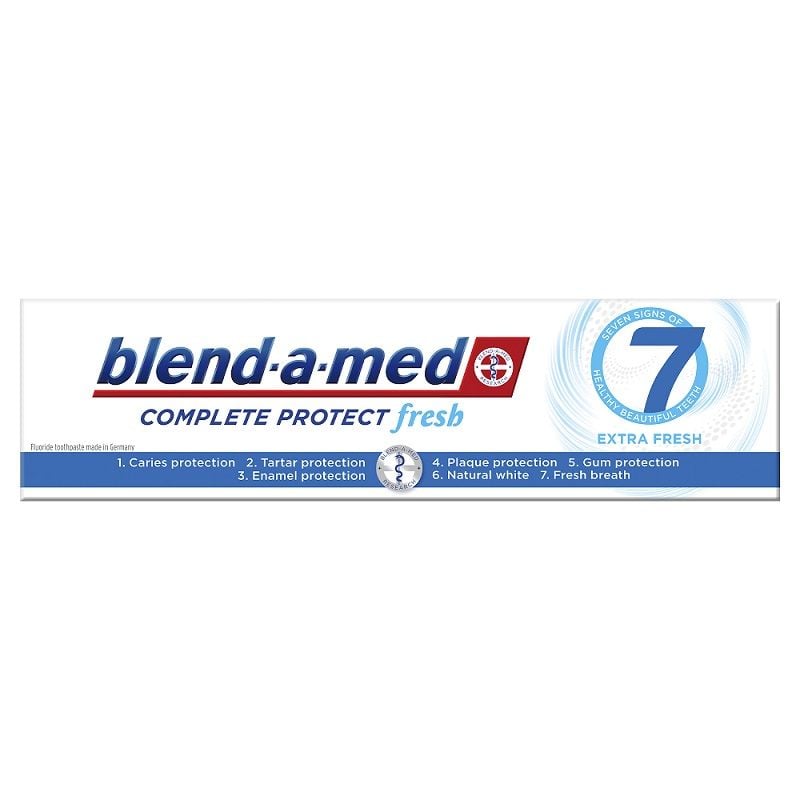 Blend-a-med Complete 7 Extra Fresh pasta za zube, 75 ml