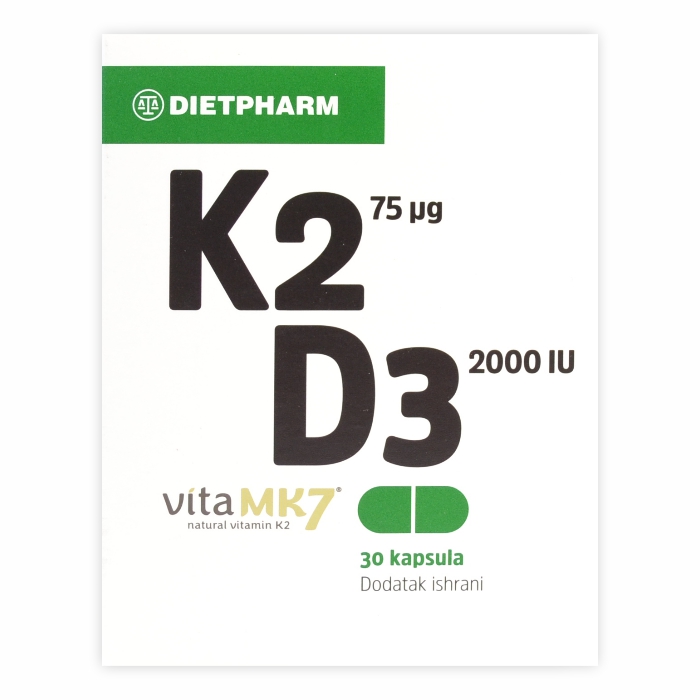 Dietpharm K2D3 30 kapsula