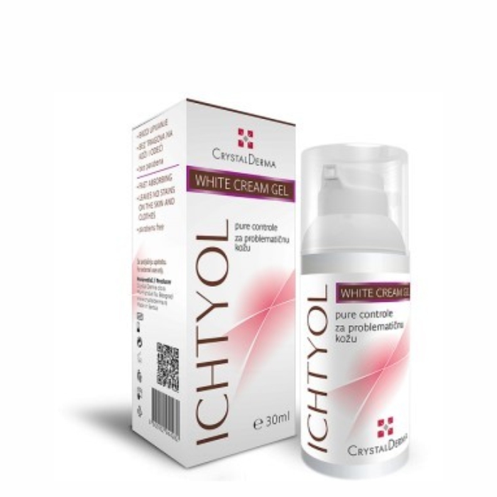 IHTIOL WHITE KREM GEL 30ML