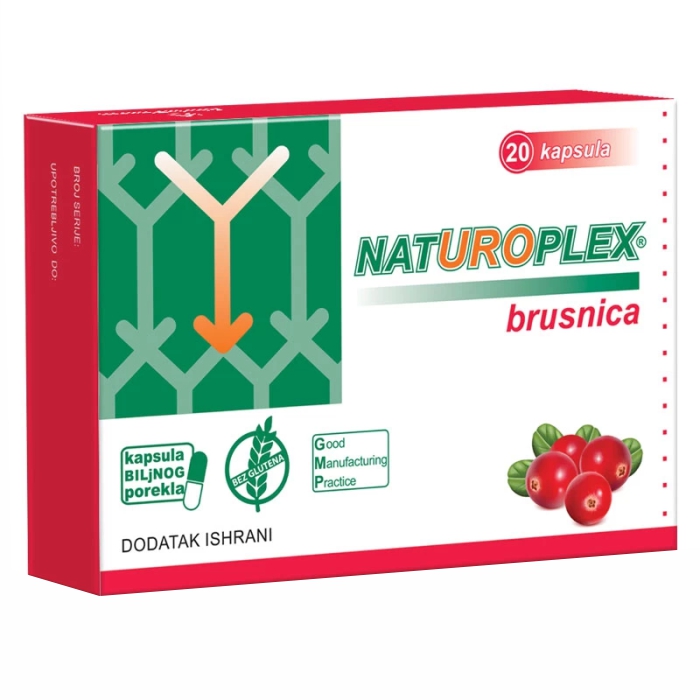 Naturoplex Brusnica, 20 kapsula
