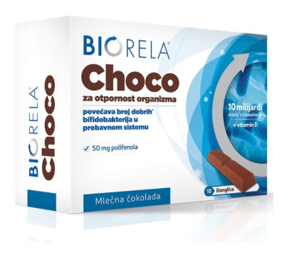 BIORELA Choco štapić a'10 sa ukusom čokolade