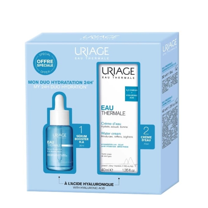 Uriage H.A. boost serum 30ml + EAU krema 40ml