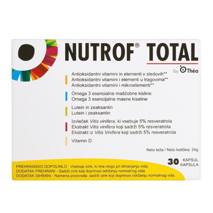 Nutrof Total, 30 kapsula