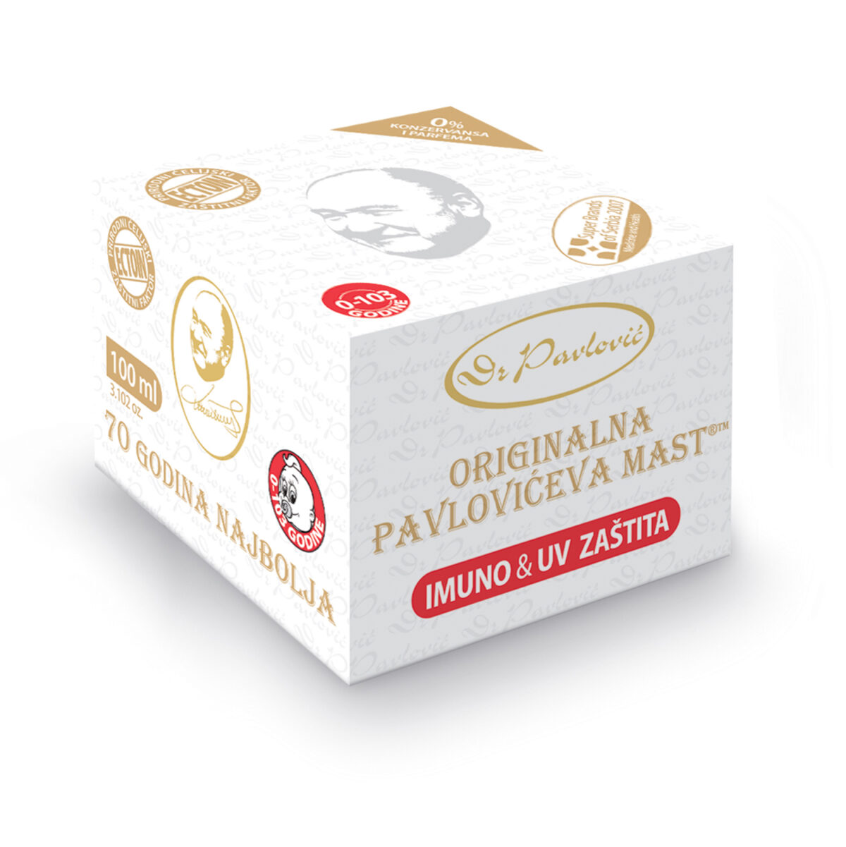 Originalna pavlovićeva mast, ectoin 100g