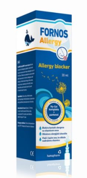 Fornos Allergy sprej za nos, 30 ml