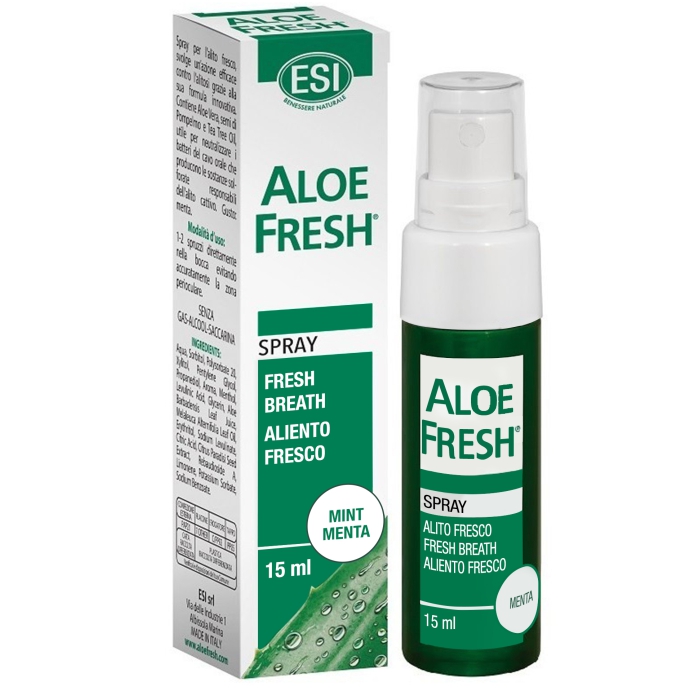 ESI Aloe Fresh sprej - osveživač daha, 15ml