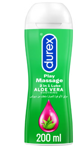 DUREX PLAY 2 U 1 ALOE STIMUL.MAS.GEL 200ML