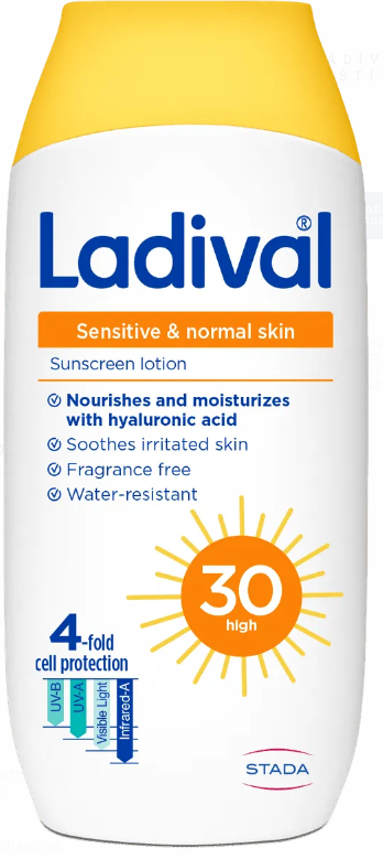 Ladival Sensitive losion SPF 30, 200 ml