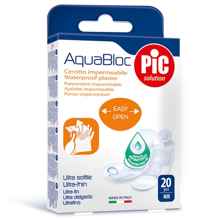 Pic flaster Aquabloc Mix flasteri 20kom