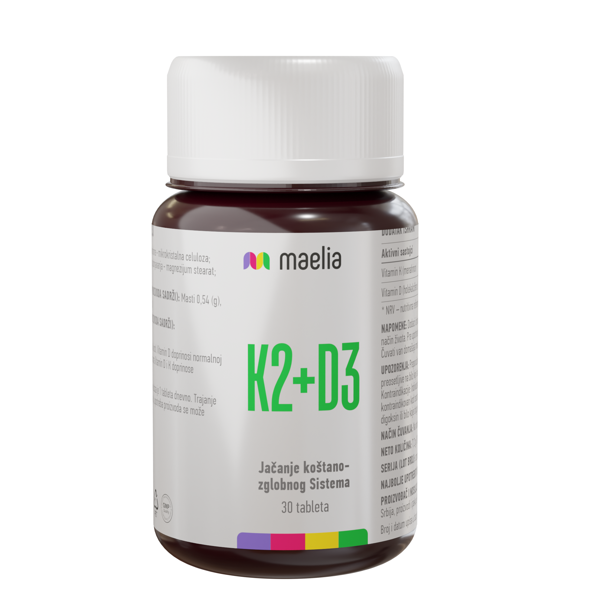 Maelia Vitamin K2D3 30 tableta