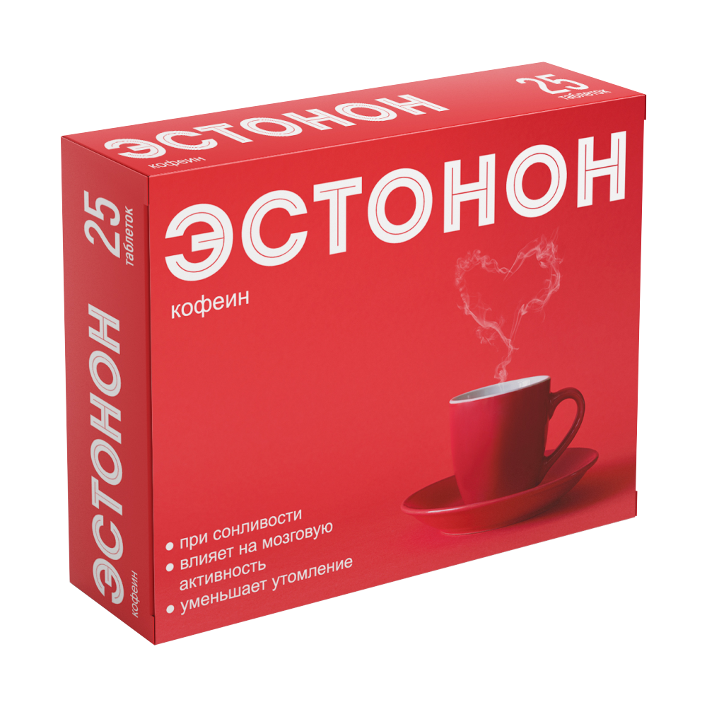 Estonon Kofeinaktiv 200mg 25 tableta