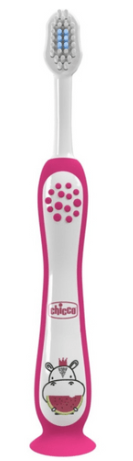 Chicco četkica za zube Tiger 3–6 godina, crvena