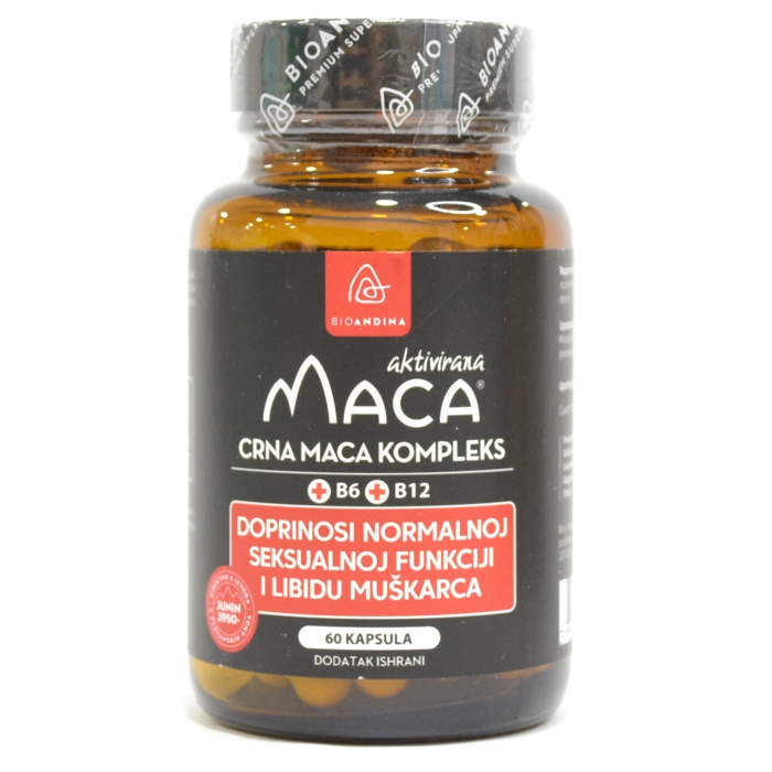 Bioandina crvena maca kompleks, 60 kapsula
