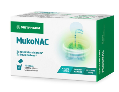 Dietpharm MukoNAC 10 kesica