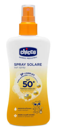 Chicco sprej za sunčanje SPF 50+, 150 ml