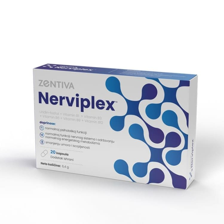 NERVIPLEX, 20 KAPSULA