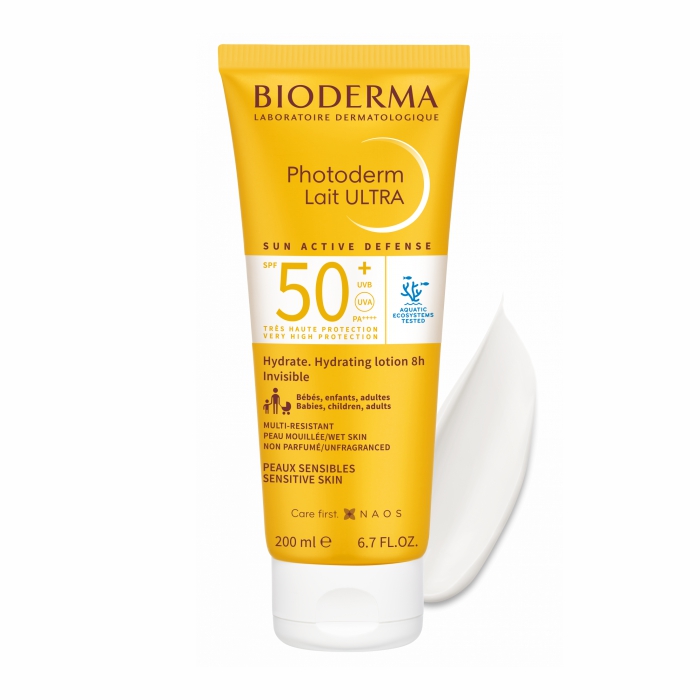 Bioderma photoderm lait ultra spf50+, 200ml